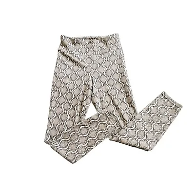 Women's Snakeskin Pattern Anna & Ava Pull On Cotton Leggings Stretch Pants Med • $13.03