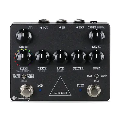 Keeley Dark Side Modern Fuzz W/ Rotary Vibrato And Delay Guitar Effect Pedal • $299