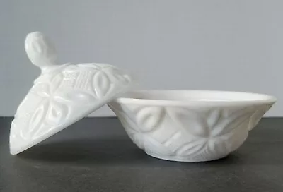 Vintage Imperial Milk Glass Covered Candy Dish • $16.49