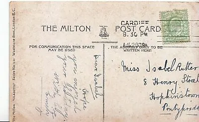 £3.99 • Buy Genealogy Postcard - Family History - Rutter - Hopkinstown - Pontypridd    U3322
