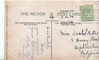 £3.99 • Buy Genealogy Postcard - Family History - Rutter - Hopkinstown - Pontypridd    U3322