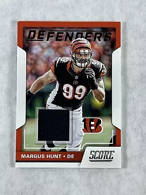 Margus Hunt 2017 Score Defenders Relic #25 Bengals • $3.89