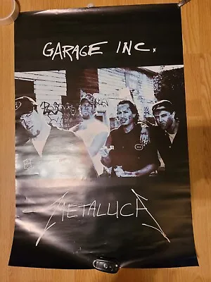 Metallica Fuel Garage Inc Poster Approx 76x51cm Thrash Slayer Exodus Anthrax • £6