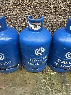 Calor 15kg Butane Gas Bottle.FULL.NEW AND UNUSED. £105 Each.£1 Deposit • £1