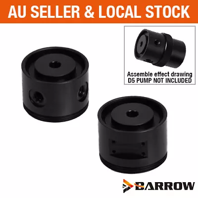 Barrow PC Water Cooling Black POM Pump Top Head For D5 / MCP655 / SPG40A Pump • $55