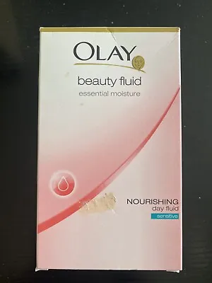 Olay Beauty Essential Moisture Nourishing Dry Fluid Sensitive 200ml NEW • £12.99