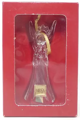 Mikasa  Heavenly Music  Angel Crystal Christmas Ornament • $9.97