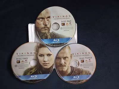 VIKINGS The Complete Third Season Blu-Ray 3 Disc Set • $7