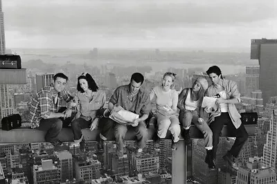 Friends - TV Show Poster / Print - Siting Above Manhattan (36  X 24 ) • $12.99