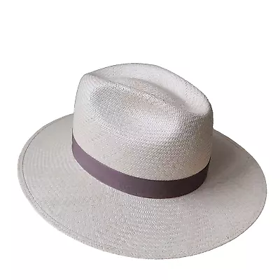 Coolibar Panama Fedora Hat UPF 50+ Sun Outdoor Unisex Tan Beach Resort Wear • $44.99