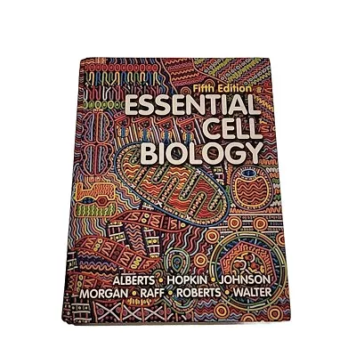 Essential Cell Biology By Karen Hopkin Fifth Edition Book Hardcover • $32