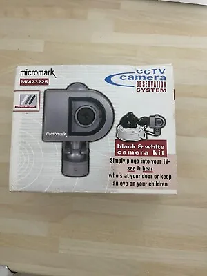 Micromark MM23225 Black & White CCTV Camera Observation Kit B1 • £19.99
