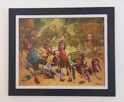 Craig Davidson Boxed Canvas: Alice In Wonderland - We Are All Mad Here.  • £790