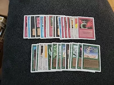 Magic The Gathering Unlimited Set Lot Of 30 Cards - No Duplicates - OC1756 • $59.99