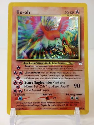 $50 • Buy  Ho-oh - 7/64 - German - Neo Revelation - Unlimited Holo Rare - Pokemon - MP/HP