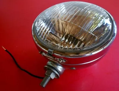 Vintage Chrome HEADLIGHT / DRIVING LIGHT  #730 6  Dia.  Dune Baja Beach Buggy • $54