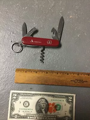 Vintage Victorinox Swiss Army Officer Suisse Camping Ris Pocket Knife • $20