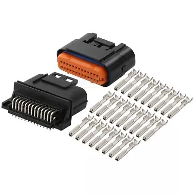 26 Pin/Way JAE MX23A Series ECU Male Female Sealed Waterproof Connector Plug Kit • £11.82