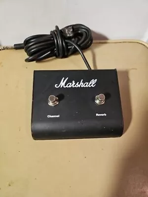 Marshall Standard Two Button Footswitch Channel /DFX 2 Way Black 15 Foot Cord • $15