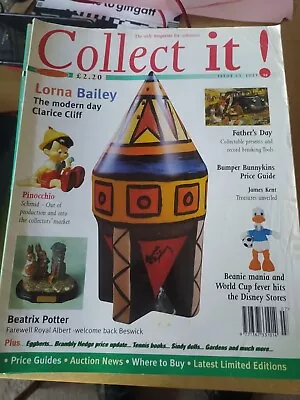 Collect It! Magazine - Issue 13 - July 1998 - Lorna Bailey • £2.49