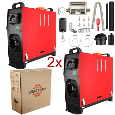 2 Sets Diesel Air Heater 8KW 12V All In One LCD Thermostat Boat Motorhome Truck • $173.89