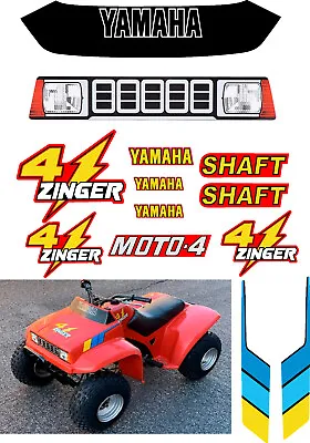 Red 1984-1985 YF60 4-ZINGER Graphics Kit Decal Stickers 4 Wheeler ATV Graphic • $43.99