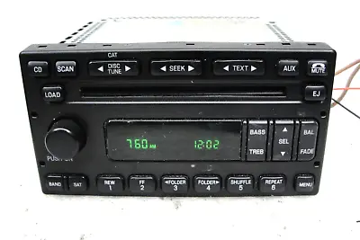 Ford OEM 6CD Changer MP3 RADIO SAT Escape Ranger F150 F250 Econoline 6L8T 99-09 • $297.46