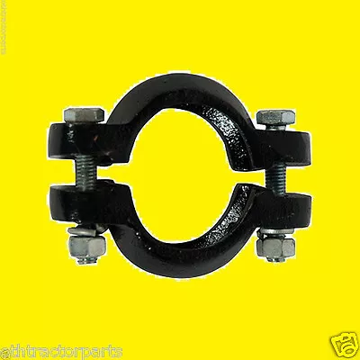 Massey Ferugson 181461M91 Tractor Exhaust Manifold  Muffler Pipe Clamp TO20 TO30 • $17.99