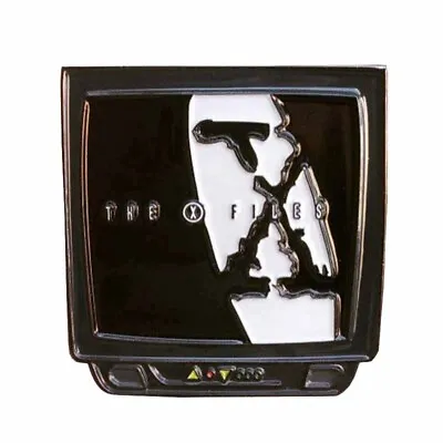 $14.99 • Buy The X-Files Mulder Scully Sci-Fi TV Show Title Logo 1.1  Enamel Pin Badge