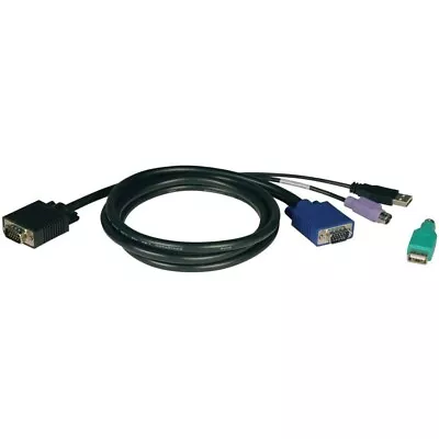 Tripp Lite P780-010 USB/PS2 KVM Cable Kit 10ft - B040/B042 Switch • $37.29