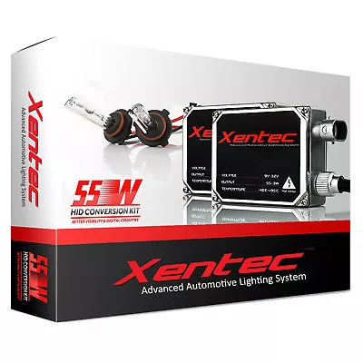 Xentec 55W HID Kit Xenon Conversion Headlight Fog Light H11 9006 H4 H7 H13 9007 • $41.97