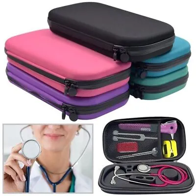 Case Stethoscope Case Zipper Pocket Medical Equipment Package Storage Bag • £10.93