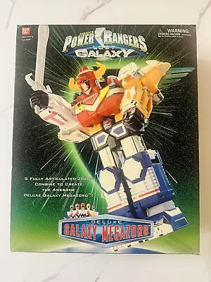 Power Rangers Lost Galaxy Deluxe Megazord 1998 Bandai With Box • $259.99