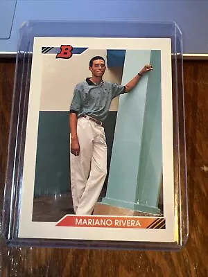 1992 Bowman #302 Mariano Rivera Rookie Card New York Yankees HOF NM-MT • $112.99