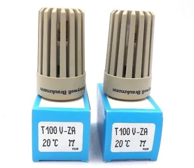 HONEYWELL Thermostatic Radiator Valves T100V-ZA (Qty: 2) - POSTAGE & VAT INC • £13.90