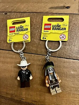 Lego The Lone Ranger & Tonto Keychains New With Tags • £8