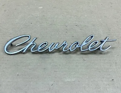 Vintage Chevrolet Script Emblem Nameplate • $14.95