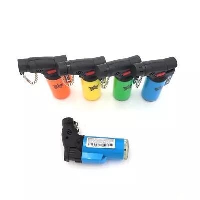 Elite Brands USA Mini Neons Torch Butane Gas Refillable Lighters Bulk Pack Of 5 • $14.24