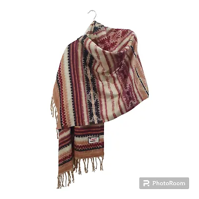 Tibetan Yak Wool Shawl/ Scarf/ Blanket Meditation Shawl Size 27x78 • $45