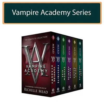 Richelle Mead Vampire Academy Series 1-6 Books Collection Set Vampire Academy • £24.70