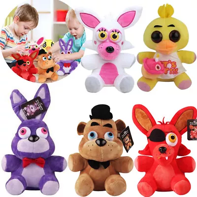 2pcs Plush Dolls Five Nights At Freddy's FNAF Horror Game Kids Plushie Toy Gifts • $18.99