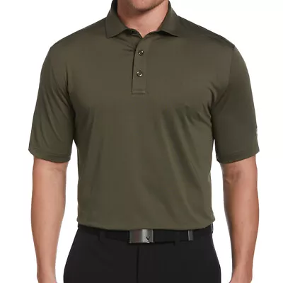 Callaway Golf Men's Solid Micro Hex Performance Polo Shirt NEW • $29