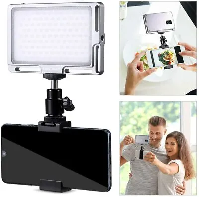 K&F Concept Vlog LED Video Light CRI 96 Color 3000K-6500K Brightness Dimmable • $57.99