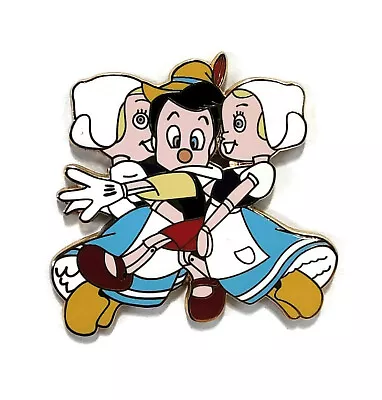 2008 4 Pin Booster Collection - Pinocchio With Marionette Only Disney Pin #60198 • $25.12