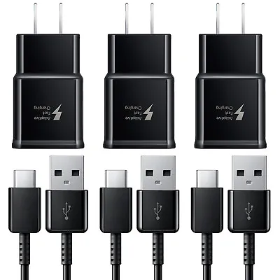 Original Samsung Galaxy S10 Note10 S8 S9 Plus Fast Wall Charger OEM Type-C Cable • $3.99