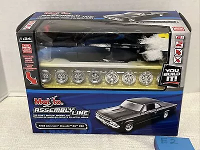 Maisto 1:24 1966 CHEVROLET CHEVELLE SS396 Die Cast Model Kit GM New & Sealed! E2 • $54.99