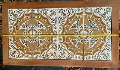 RARE Vintage Mobelfasrikken TOFTEN Mid-century Rosewood Tile Top Coffee Table • $650