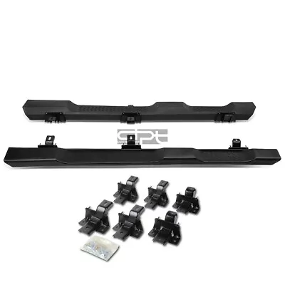 For 2007-2016 Jeep Wrangler JK 4-Door Pair Side Step Nerf Bar ABS Running Board • $171.88