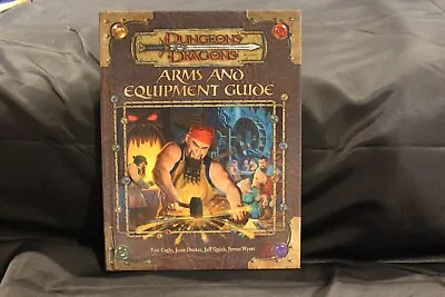 Dungeons And Dragons Arms And Equipment Guide 3rd Edition • $46