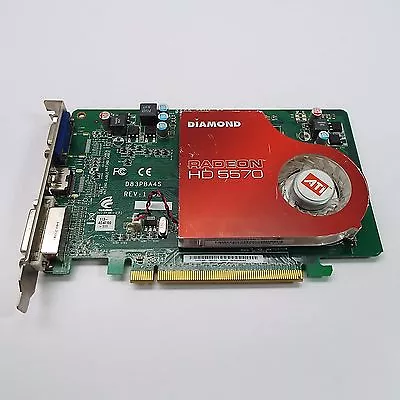 Diamond Radeon Hd 5570 Directx 11 5570pe31g 1gb 128-bit Ddr3 Pci Video Card C190 • $109.28